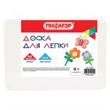 {{photo.Alt || photo.Description || 'Доска для лепки А4, 280х200 мм, ПИФАГОР, белая, 274253'}}
