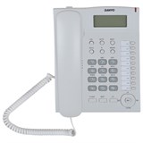{{photo.Alt || photo.Description || 'Телефон SANYO RA-S517W, спикерфон, память 30 номеров, тональный / импульсный режим, белый'}}