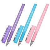{{photo.Alt || photo.Description || 'Ручка гелевая с грипом BRAUBERG "VIVID PASTEL", СИНЯЯ, корпус ассорти, игольчатый узел 0,5 мм, линия письма 0,35 мм, 144539'}}