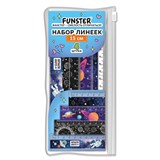 {{photo.Alt || photo.Description || 'Линейки пластиковые 15 см FUNSTER (ФАНСТЕР), "КОСМОС", НАБОР 4 штуки, пенал, 210916'}}
