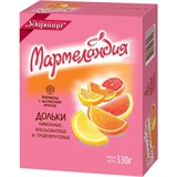 Мармелад Мармеландия Апел. Лим. Грейп. Дольки Ударница, 330г 1229894