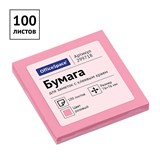 Самоклеящийся блок OfficeSpace 76*76мм, 100л., желтый I299718