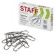 Скрепки STAFF "EVERYDAY", 22 мм, металлические, 100 шт., в картонной коробке, Россия, 220302 220302 Скрепки STAFF "EVERYDAY", 22 мм, металлические, 100 шт., в картонной коробке, Россия, 220302 220302
