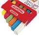 Мел цветной ПИФАГОР, набор 6 шт., квадратный, 221979 221979