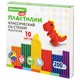 Пластилин классический BRAUBERG KIDS, 10 цветов, 200 г, со стеком, 106504 106504 - фото 120497