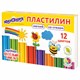 Пластилин мягкий ЮНЛАНДИЯ ВЕСЕЛЫЙ ШМЕЛЬ, 12 цветов, 180 г, СО СТЕКОМ, 106672 106672 - фото 120530