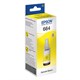 Чернила EPSON 664 (T6644) для СНПЧ Epson L100/L110/L200/L210/L300/L456/L550, желтые, ОРИГИНАЛЬНЫЕ, C13T66444A/498 360975 - фото 123519