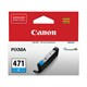 Картридж струйный CANON (CLI-471С) PIXMA MG5740/MG6840/MG7740, голубой, оригинальный, ресурс 311 стр., 0401C001 362262 - фото 123785