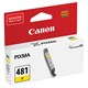 Картридж струйный CANON (CLI-481Y) для PIXMA TS704/TS6140, желтый, ресурс 257 страниц, оригинальный, 2100C001 363215 - фото 126272