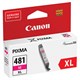 Картридж струйный CANON (CLI-481M XL) для PIXMA TS704 / TS6140, пурпурный, ресурс 474 страницы, оригинальный, 2045C001 363219 - фото 126284