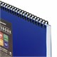 Блокнот А5 80 л., спираль пластиковая, обложка пластик, клетка, BRAUBERG "Metropolis", СИНИЙ, 115569 115569