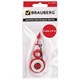 Корректирующая лента BRAUBERG RED POWER, 5 мм х 6 м, корпус прозрачный, механизм перемотки, европодвес, 220641 220641