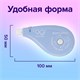 Корректирующая лента BRAUBERG PASTEL 5 мм х 12 м, вращающийся наконечник 90°, механизм перемотки, корпус голубой, блистер, 272488 272488