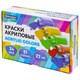 Краски акриловые художественные 24 шт., 21 цвет в банках по 22 мл, BRAUBERG HOBBY, 192412 192412 - фото 150362