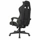 Кресло компьютерное BRABIX "Striker GM-121", синхромеханизм, 2 подушки, экокожа/велюр, черное/серое, 532961 532961