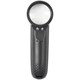 Лупа просмотровая BRAUBERG, С ПОДСВЕТКОЙ, диаметр 37 мм, увеличение 8, корпус черный, 454127 454127