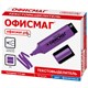 Текстовыделитель ОФИСМАГ, ФИОЛЕТОВЫЙ, линия 1-5 мм, 151207 151207