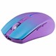 Мышь беспроводная бесшумная DEFENDER Mystery MM-301 LED, 5 кнопок + колесо-кнопка, фиолетовая, 52301 514041