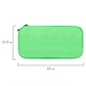 Пенал-косметичка BRAUBERG, 1 отделение, органайзер, полиэстер, 22x11,5x6 см, зеленый, 270844 270844