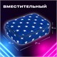 Пенал-косметичка BRAUBERG БОЛЬШОЙ, 1 отделение, 1 откидная планка, ткань, 21x15x6 см, "Stars", 270707 270707