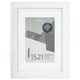 Рамка 15х21 см с паспарту 10х15 см небьющаяся, багет 20 мм пластик, BRAUBERG "New Age", белая, 391274 391274