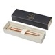 Ручка шариковая PARKER "Jotter XL Monochrome Pink Gold PGT", корпус "розовое золото", сталь, синяя, 2122755 143765