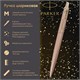 Ручка шариковая PARKER "Jotter XL Monochrome Pink Gold PGT", корпус "розовое золото", сталь, синяя, 2122755 143765
