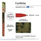 Ручка шариковая BRUNO VISCONTI "FunWrite", СИНЯЯ, "Милитари", узел 0,5 мм, линия письма 0,3 мм, 20-0212/06 142881 Ручка шариковая BRUNO VISCONTI "FunWrite", СИНЯЯ, "Милитари", узел 0,5 мм, линия письма 0,3 мм, 20-0212/06 142881