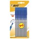 Ручки шариковые с грипом BIC "Round Stic Exact", НАБОР 6+2 шт., СИНИЕ, линия письма 0,28 мм, блистер, 932862 143980 - фото 175630