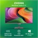 Моноблок DIGMA Action 21,5", Intel N95, 8 Гб, SSD 256 Гб, Windows 11 Pro, клавиатура + мышь, черный, DM21N9-8CXW01 354962