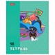 Тетрадь А5 48 л., HATBER скоба, клетка, обложка картон, "Dog mafia" (микс в спайке), 48Т5В1 405274