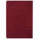 Тетрадь 60 л. в линию обложка гладкий кожзам, сшивка, B5 (179х250мм), БОРДОВЫЙ, BRAUBERG VIVA, 403904 403904