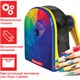 Точилка механическая BRAUBERG "MULTICOLOR", корпус с печатью, 228489 228489 Точилка механическая BRAUBERG "MULTICOLOR", корпус с печатью, 228489 228489