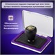 Штемпельная подушка BRAUBERG, 100х80 мм (рабочая поверхность 90х50 мм), фиолетовая краска, 236869 236869