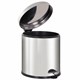Ведро мусорное с педалью 20 литров "Classic Plus", ЗЕРКАЛЬНОЕ, нержавеющая сталь, со съемным внутренним ведром, LAIMA, ТУРЦИЯ, 608114 608114