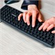 Клавиатура проводная DEFENDER Element HB-520, USB, 104 клавиши + 3 дополнительные клавиши, черная, 45522 511790