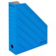 Лоток вертикальный для бумаг (260х320 мм), 75 мм, до 700 листов, микрогофрокартон, STAFF, СИНИЙ, 128882 128882