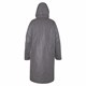 Дождевик плащ серый на кнопках, EVA, многоразовый прочный, чехол в комплекте, универсальный размер, SHAMAANI (ШАМААНИ), 610936 610936