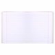 Обложка ПВХ для тетрадей и дневников, ПЛОТНАЯ, 110 мкм, 212х350 мм, прозрачная, 15.14 222241