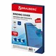 Обложки пластиковые для переплета, А4, КОМПЛЕКТ 100 шт., 200 мкм, прозрачно-синие, BRAUBERG, 530830 530830 - фото 207928
