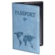 Обложка для паспорта "Passport Map", мягкая экокожа, голубая, STAFF, 238877 238877 Обложка для паспорта "Passport Map", мягкая экокожа, голубая, STAFF, 238877 238877