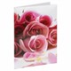 Папка адресная ламинированная "С ЮБИЛЕЕМ!", А4, розы, индивидуальная упаковка, STAFF "Profit", 129584 129584