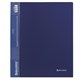 Папка на 2 кольцах BRAUBERG "Диагональ", 25 мм, темно-синяя, до 170 листов, 0,8 мм, 221343 221343