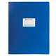 Папка на 4 кольцах БОЛЬШОГО ФОРМАТА А3, ВЕРТИКАЛЬНАЯ, 30 мм, синяя, 0,8 мм, BRAUBERG "Стандарт", 225765 225765