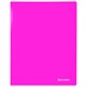 Папка 40 вкладышей BRAUBERG "Neon", 25 мм, неоновая розовая, 700 мкм, 227454 227454