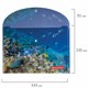 Папка-конверт с кнопкой BRAUBERG "SEA WORLD", А4, 160 мкм, до 100 листов, цветная печать, 228041 228041