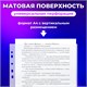 Папки-файлы перфорированные А4 ОФИСМАГ "Стандарт", КОМПЛЕКТ 100 шт., матовые, 30 мкм, 222095 222095