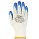 Перчатки х/б НИТРИКС 2 маслобензостойкие 1 пара, 13 класс, 48-51 г размер 9, покрытие - облив вспененный РЕЛЬЕФНЫЙ НИТРИЛ, прочные, СВС, 42-302 бел/син 608682