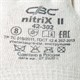 Перчатки х/б НИТРИКС 2 маслобензостойкие 1 пара, 13 класс, 48-51 г размер 9, покрытие - облив вспененный РЕЛЬЕФНЫЙ НИТРИЛ, прочные, СВС, 42-302 бел/син 608682
