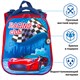 Ранец BRAUBERG PREMIUM, 2 отделения, с брелоком, дополнительный объем, для мальчиков, "Гоночный клуб", 38х29х18 см, 227819 227819